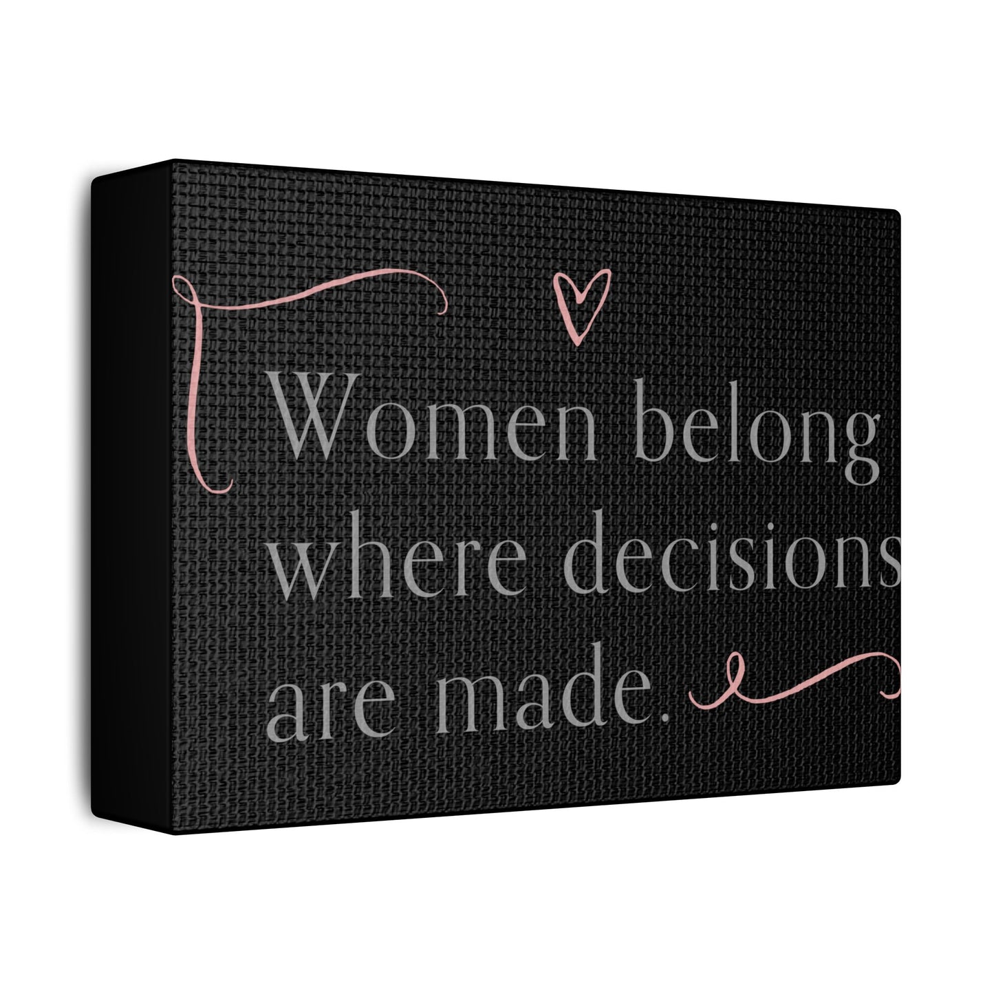 This Is My Second Act Satin Stretched Canvas Wall Art